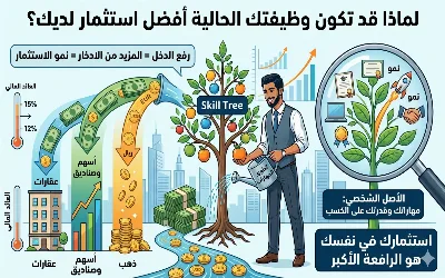 لماذا قد تكون وظيفتك الحالية أفضل استثمار لديك؟
