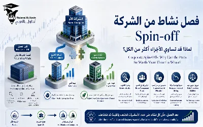 🔄عمليات فصل الشركات: لماذا قد تفوق قيمة الأجزاء قيمة الكيان ككل؟