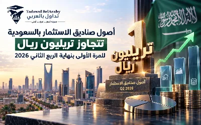 📈🚀أصول صناديق الاستثمار بالسعودية تتجاوز تريليون ريال للمرة الأولى بنهاية الربع الثاني 2026