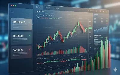 تاسي يرتفع بشكل طفيف مع تقليص المكاسب وسط تباين القطاعات🔴
