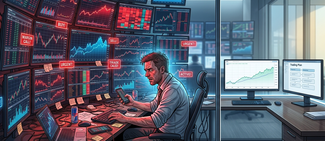 الإفراط في التداول: عندما تتحول كثرة الحركة إلى عائق للاستثمار