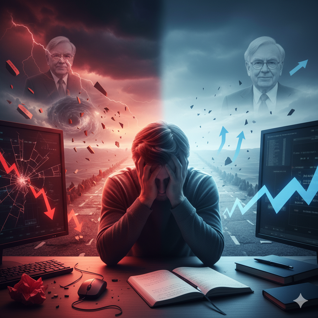 Controlling emotions during losses