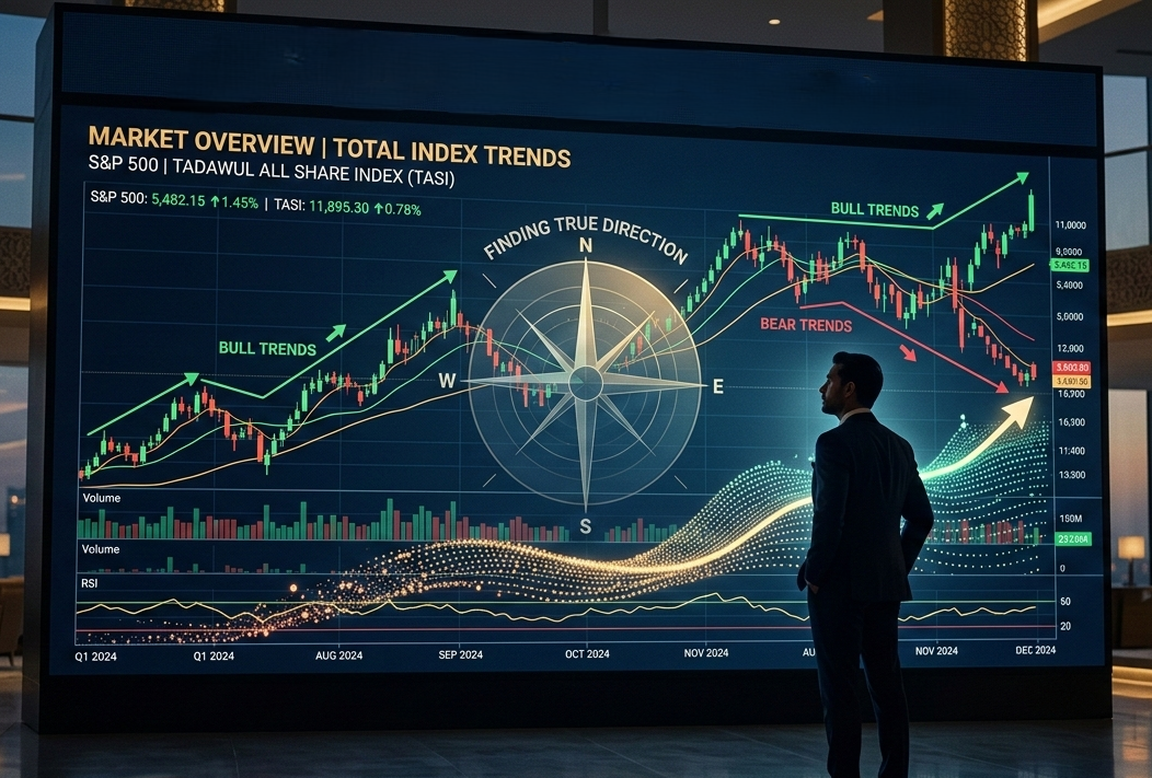 كيف تحدد الاتجاه الحقيقي للسوق قبل اتخاذ القرار؟📌