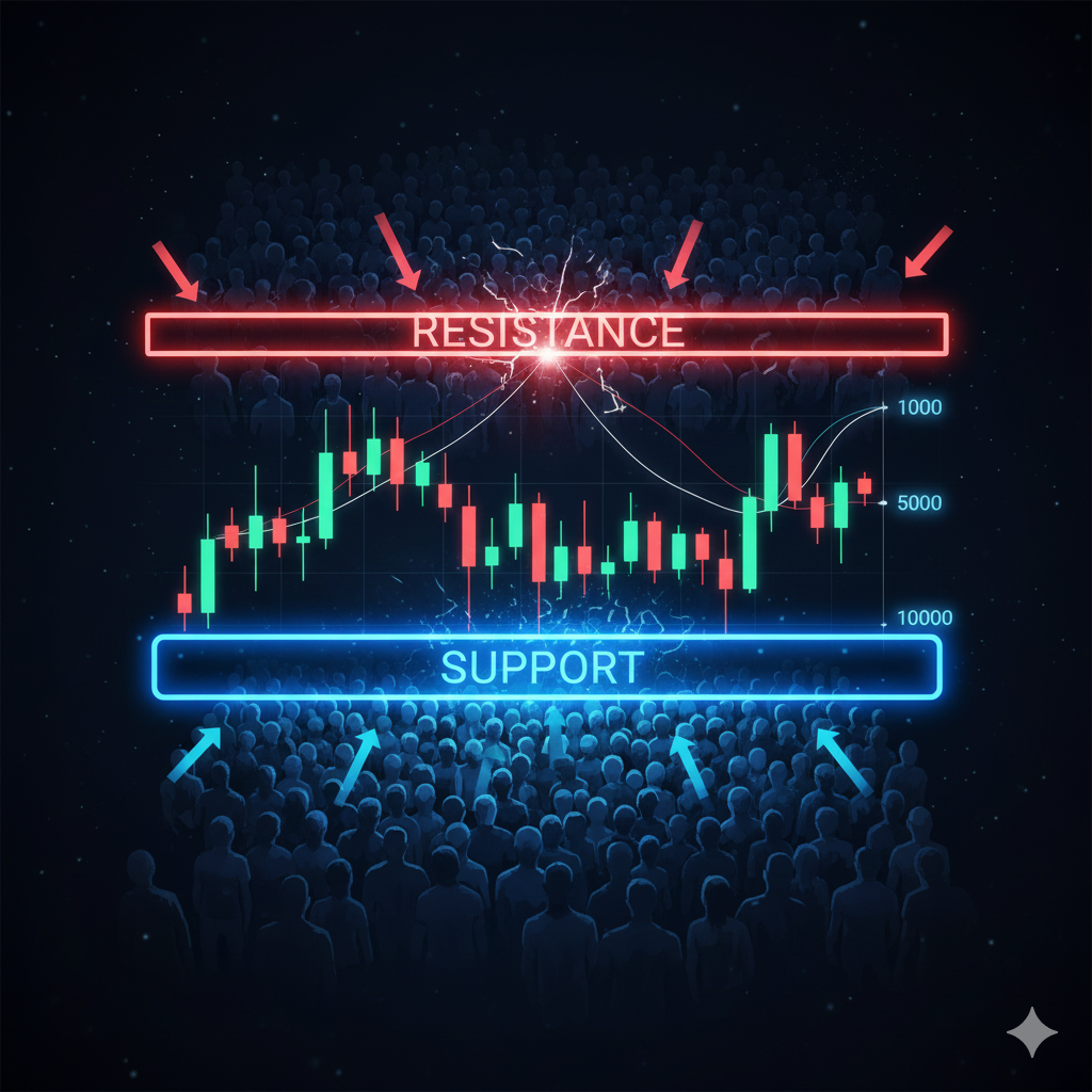 Support and resistance