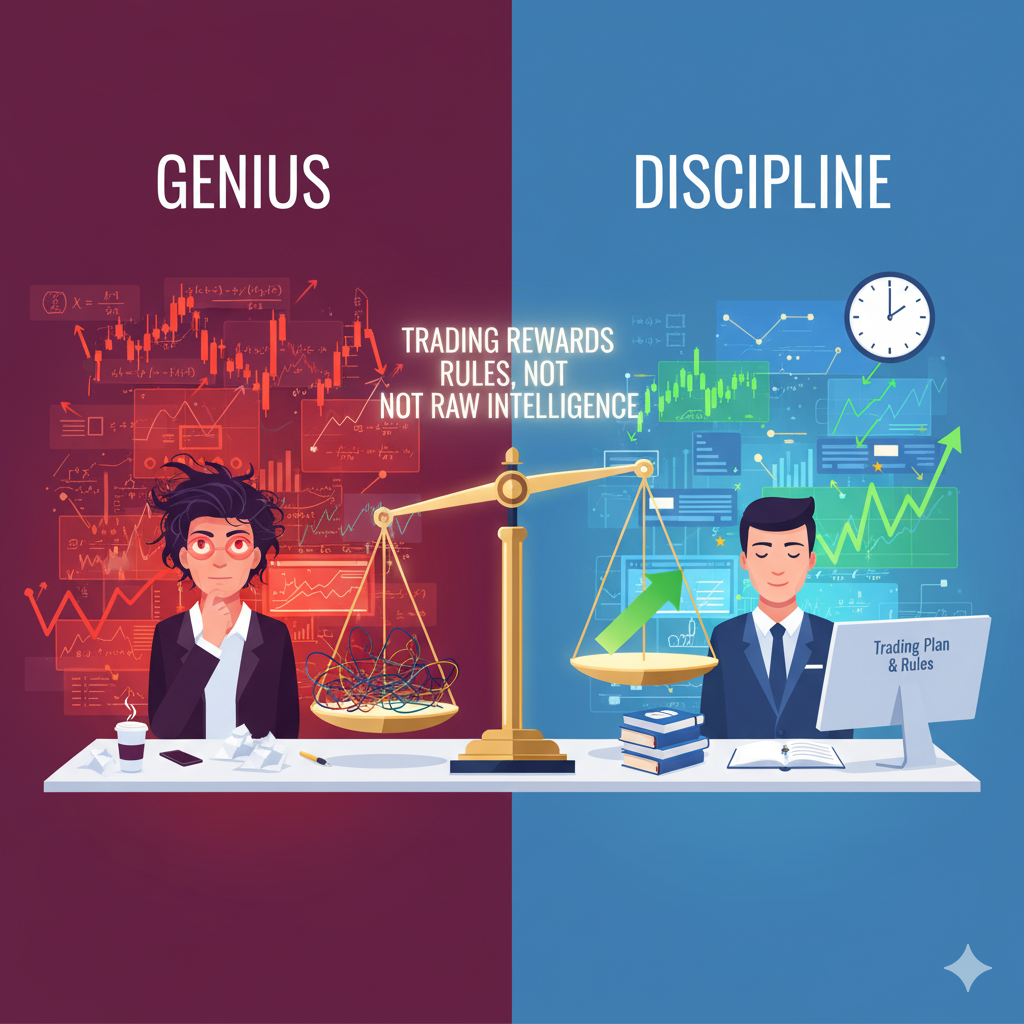 Discipline or Intelligence in Trading?