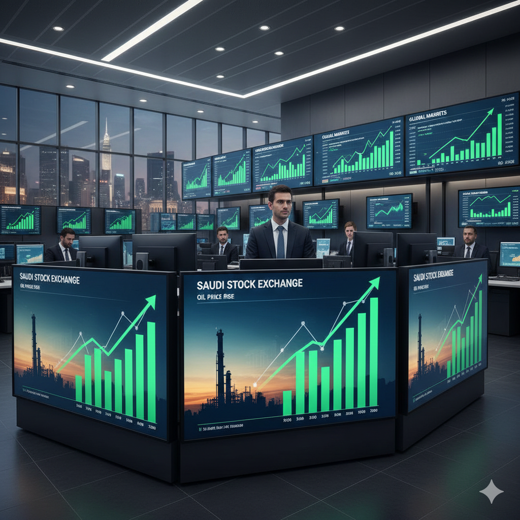 TASI Leads Gulf Gains Amid Rising Oil Prices and Improved Investor Sentiment