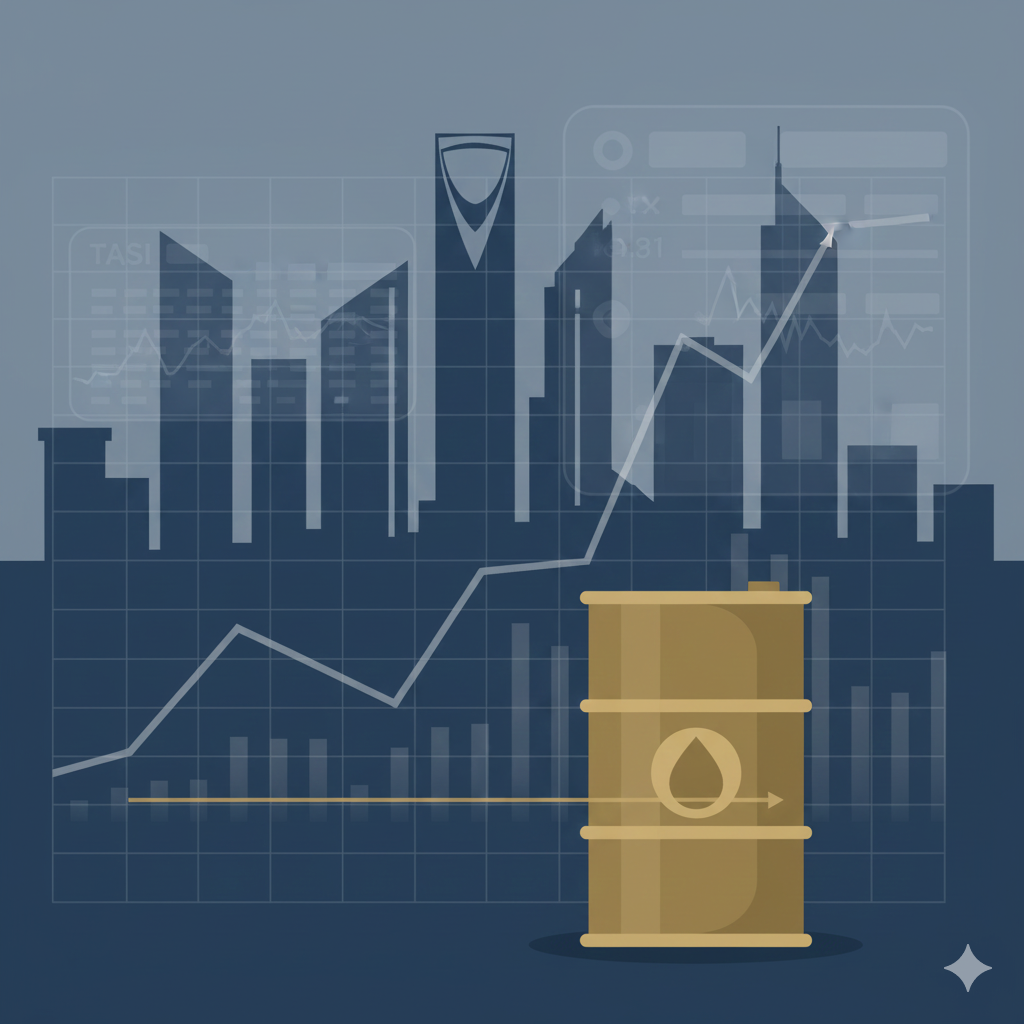 Stable Oil Prices Keep Saudi Market in Cautious, Wait-and-See Mode
